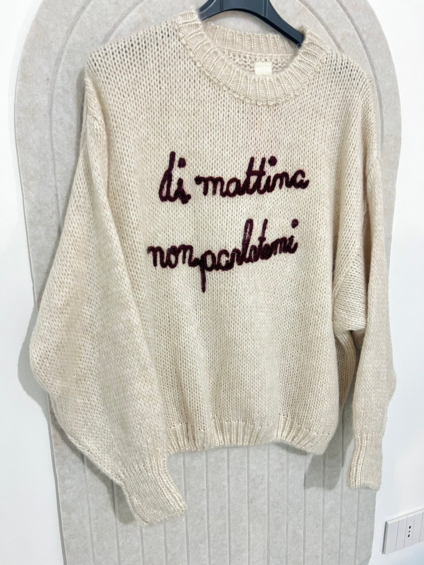 Maglione NON PARLATEMI