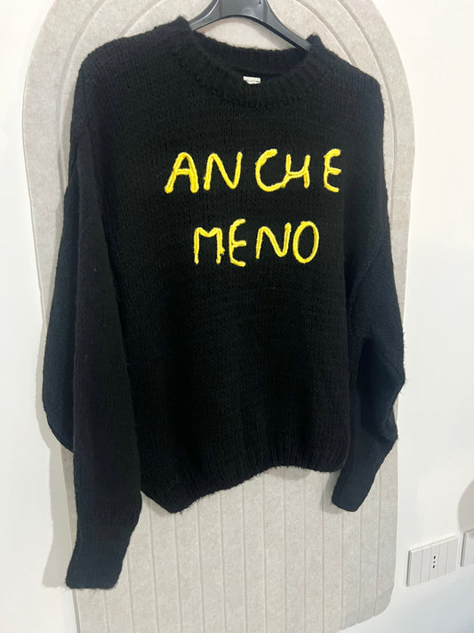 Maglione ANCHE MENO