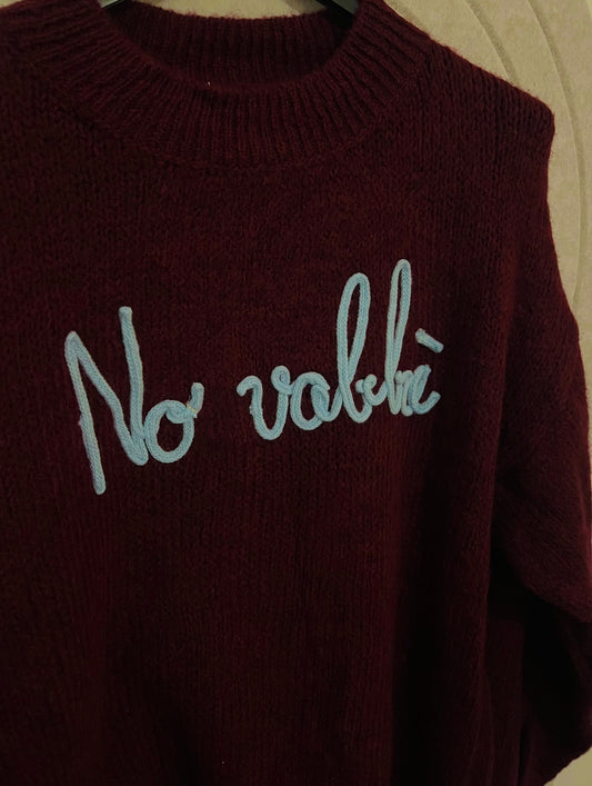 Maglione NO VABBÈ