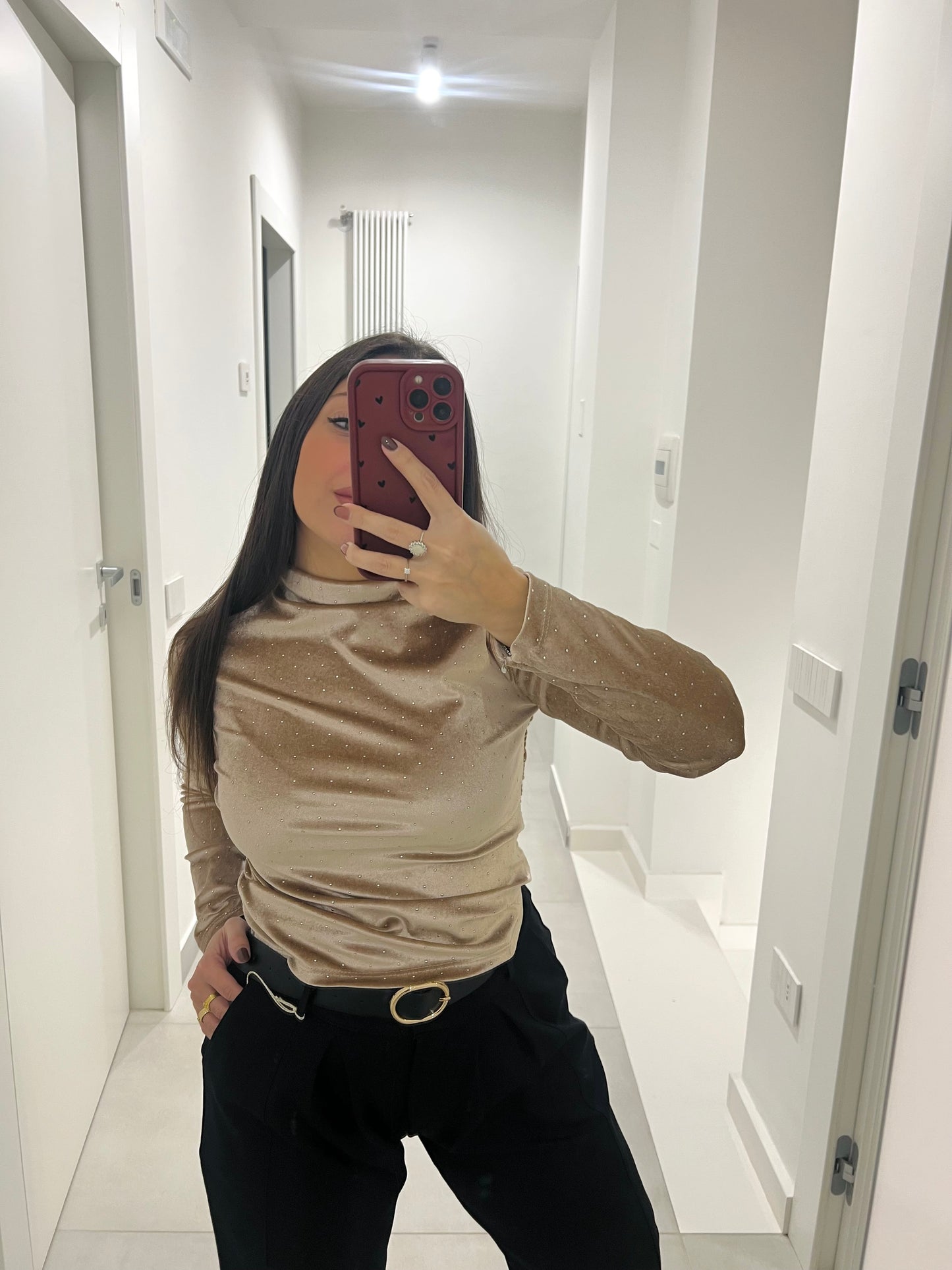Maglia LISA velluto